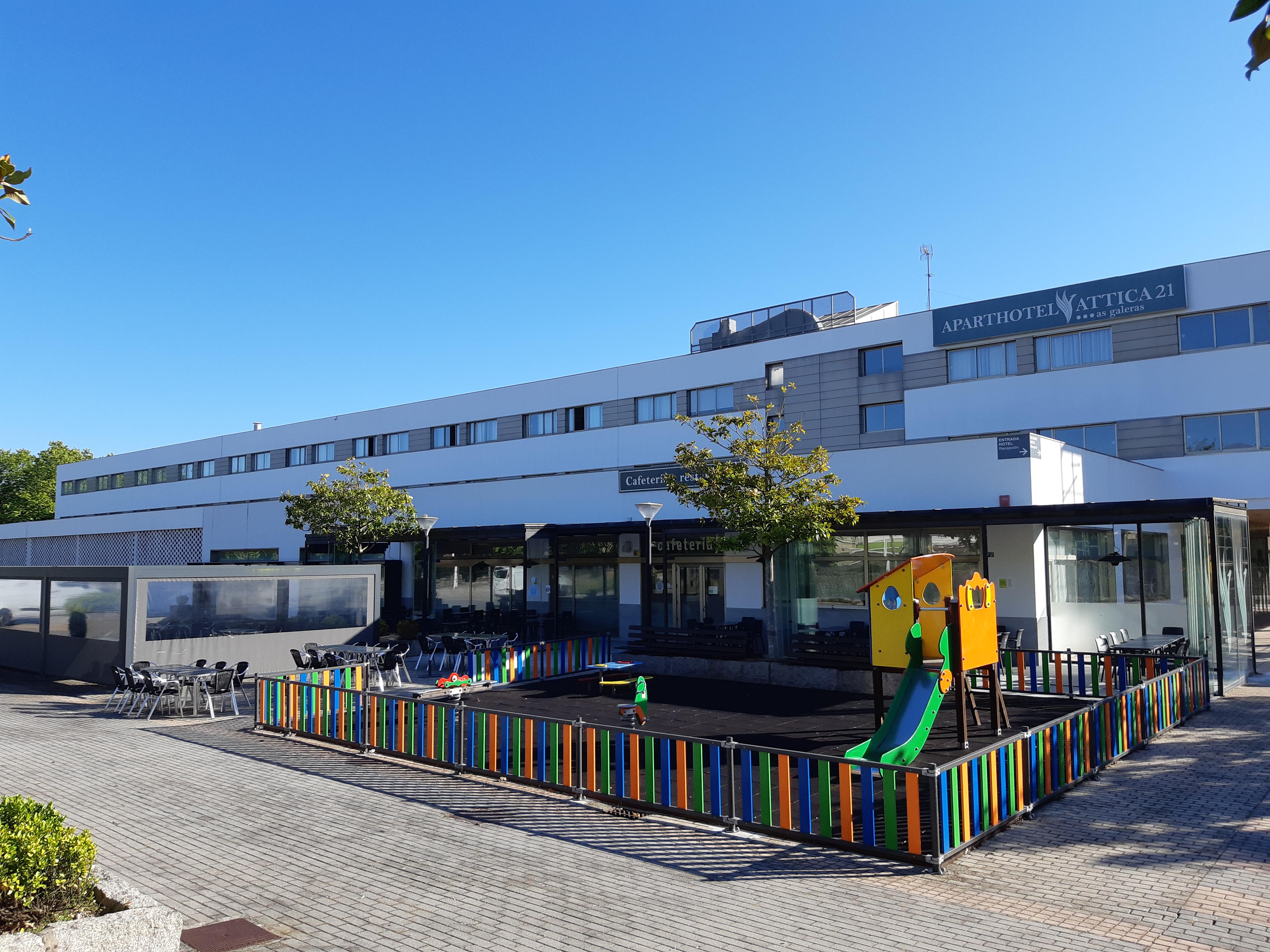 Aparthotel Attica21 As Galeras Bastiagueiro Bagian luar foto